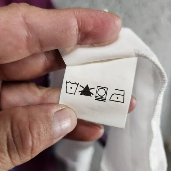 eShakti Dress Womens XL Purple Birds Short Sleeve Fit & Flare - Picture 10 of 15